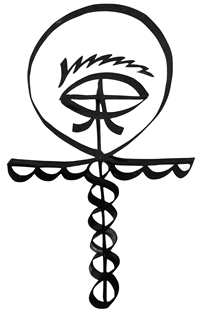 Eye of MelchiTzedek-Caducceus Ankh